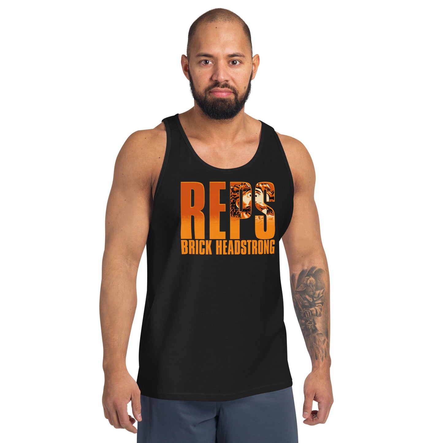 REPS Lion Muscle Tank Top