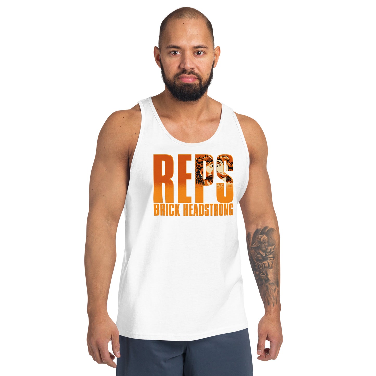 REPS Lion Muscle Tank Top