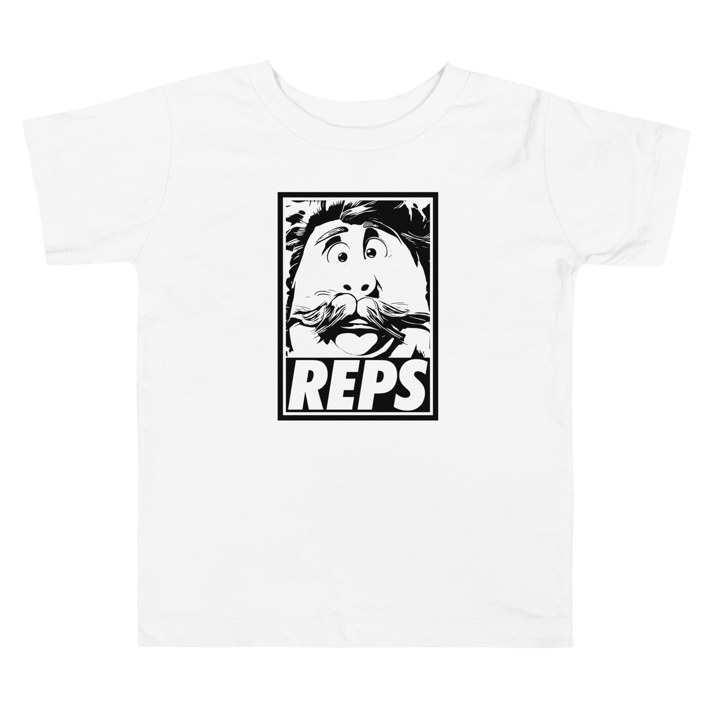 Toddler "REPS" Obey B&W Style - Brick Headstrong Official T-Shirt