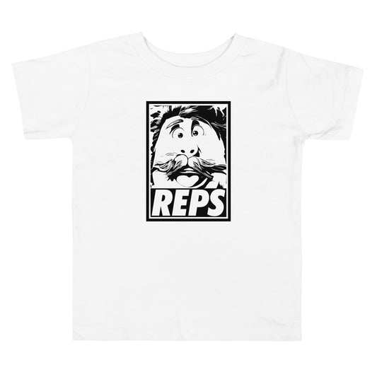 Toddler "REPS" Obey B&W Style - Brick Headstrong Official T-Shirt