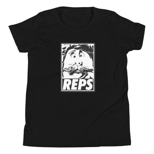 *Kids* "REPS" Obey B&W Style - Brick Headstrong Official T-Shirt